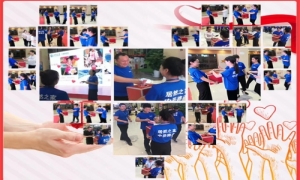 愛心，在這里傳遞——中岳店獻(xiàn)愛心捐款活動(dòng)