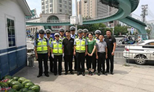 居然所見(jiàn)，皆有溫度——安徽分公司淮南店慰問(wèn)一線(xiàn)交警 